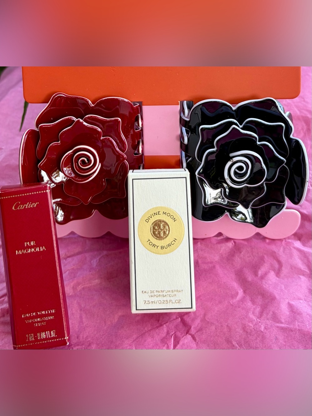 NWT WELLNESS 20oz beautiful tumbler/Moleskin Notebook/Camellia hair clips & more - Picture 4 of 6